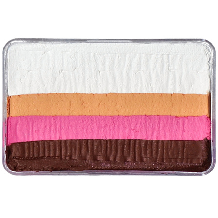 Farba do twarzy i ciała Split Cake Superstar 30g Rose