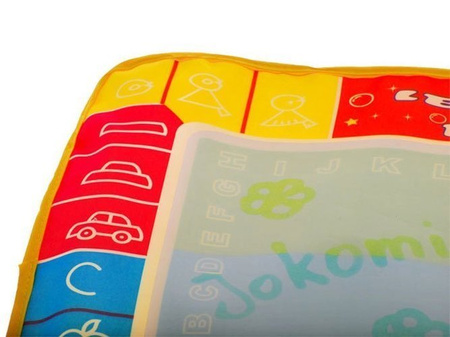 Mata wodna kolorowa z pisakiem