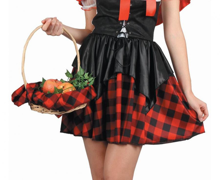 Niegrzeczny Czerwony Kapturek strój dla dorosłych