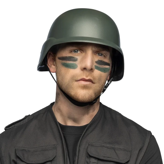 Hełm wojskowy kask zielony żołnierz
