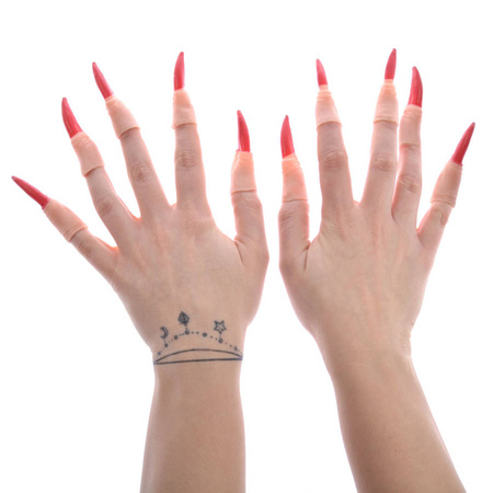 Pazury Czarownicy Nakładki na paznokcie 10 szt.