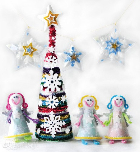 Druciki kreatywne METALIZOWANE 30 cm 40szt