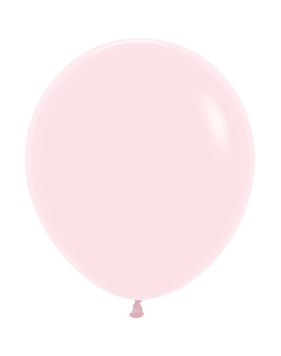 Balon lateksowy 18 cali Sempertex Solid 1 szt. Pastel Pink