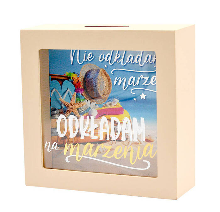 Skarbonka Skarbbox Na marzenia (plaża)