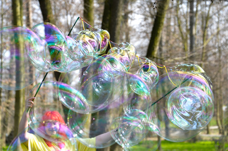 Kijki Sznurek do dużych baniek mydlanych PRO Cztery Oczka