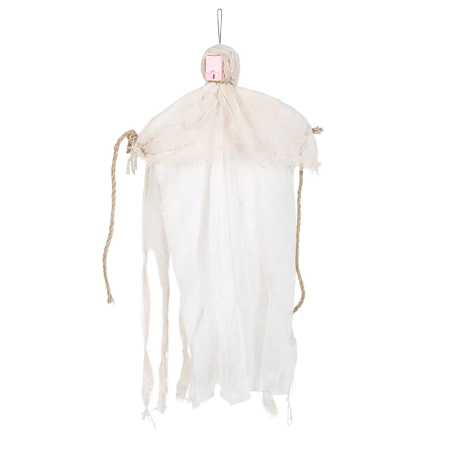 Dekoracja wisząca Kościotrup Strach szkielet halloween biały