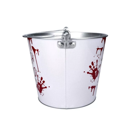 Metalowy Kubełek Wiaderko Cooler Halloween Fresh Blood