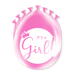 Balony lateksowe It's a girl, dziewczynka różowe 30 cm 8 szt.