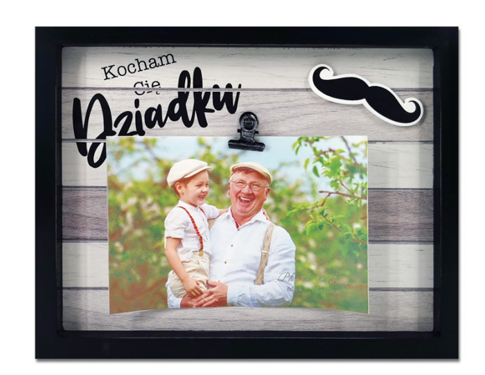 Ramka do zdjęć prezent upominek Dzień Dziadka 15x10 cm