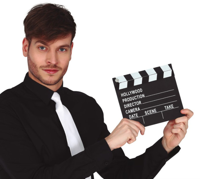 Klaps filmowy reżysera Hollywood