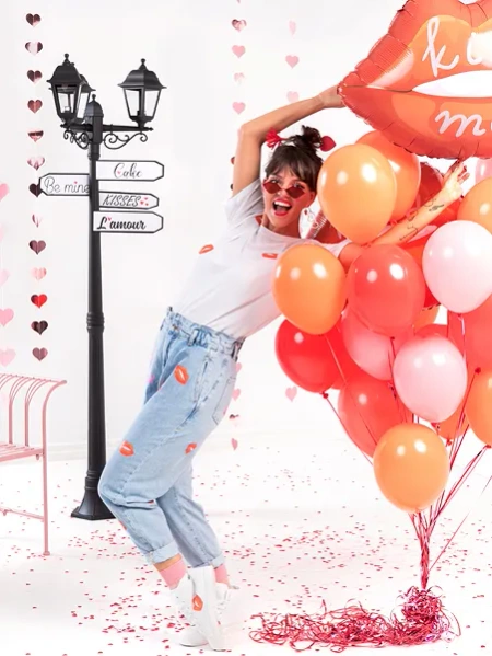 Konfetti SERCA czerwone 1,6 cm 16 g