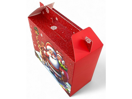 Pudełko prezentowe świąteczne 26 x 28 cm MIX wzorów