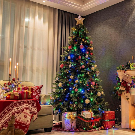 Lampki choinkowe 300 LED - multikolor 21,5 m