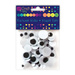Ruchome oczka 75 szt MIX Czarno - białe