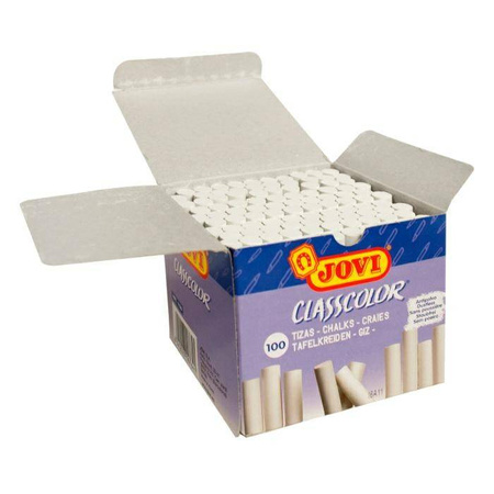Kreda biała 100 sztuk okrągła Clascolor JOVI