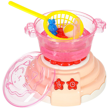 Klej żel kryształowy 3D crystal glue magiczna kuchnia szablony kreatywny zestaw 62 elementy pomarańczowy