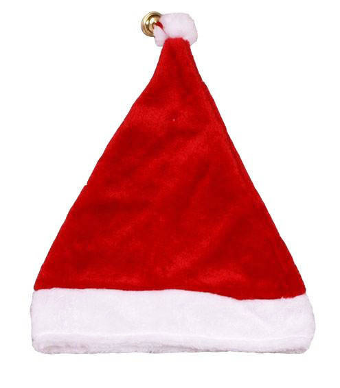 Czapka Mikołaja Pluszowa S 26x40cm