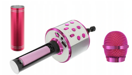 Mikrofon bezprzewodowy KARAOKE Bluetooth + głośnik