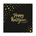 Serwetki Happy New Year Sylwester 33x33 cm 10 szt.