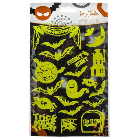 Naklejki świecące w ciemności dekoracja Halloween