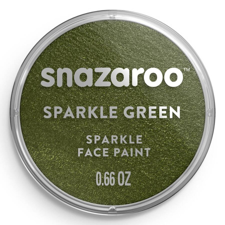 Farba do twarzy i ciała SPARKLE z połyskiem Snazaroo 18 g