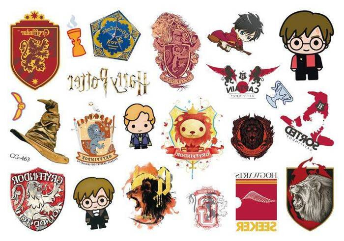Tatuaże zmywalne wodne Harry Potter Czarodziej