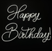 Napis LED neon - Happy Birthday