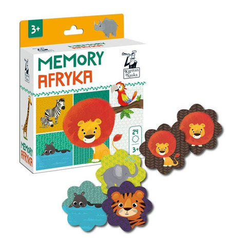 MEMORY AFRYKA GRA EDUKACYJNA KAPITAN NAUKA