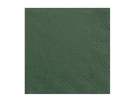 Serwetki gładkie 33 x 33 cm 20 szt.