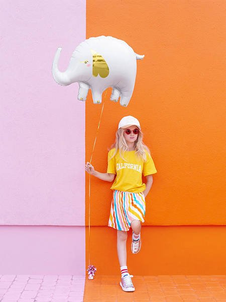 Słoń balon foliowy 61 x 46 cm