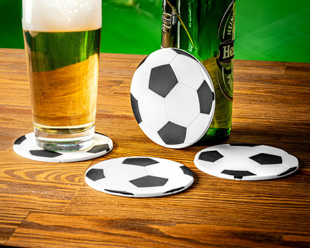 Podkładki piłkarskie FUTBOLÓWKA 4 szt.