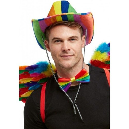 Tęczowy Kapelusz Kowbojski
