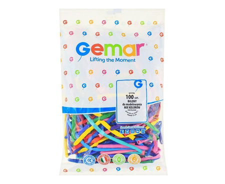 Gemar Animator Mix 100szt Q260 balony do modelowania