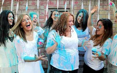 Proszek holi powder do balonów Baby Shower 100 gram