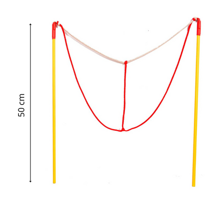 Kijki Sznurek do dużych baniek mydlanych Podwójna Pętelka Leo Creative