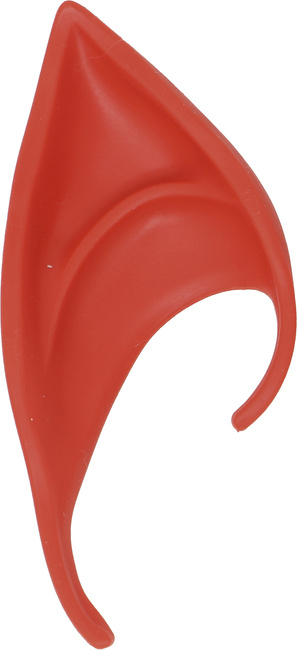 Sztuczne Uszy diabła demona lateksowe czerwone