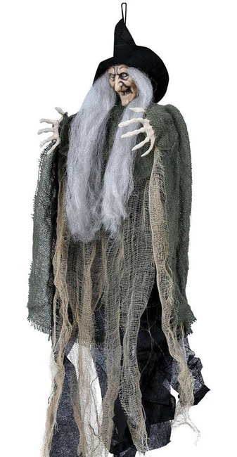 Dekoracja wisząca Wiedźma 50 cm Halloween
