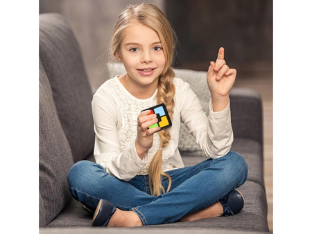 Gra Memory elektroniczna podróżna kolorowe kwadraty