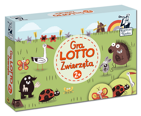ZWIERZĘTA 2+ GRA LOTERYJKA KAPITAN NAUKA