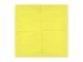 Serwetki papierowe jednokolorowe żółte 33x33 cm 20 szt.