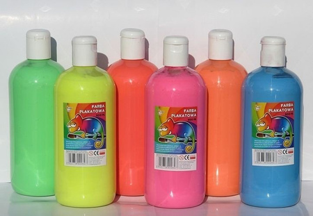Farba plakatowa OTOCKI 500ml FLUO