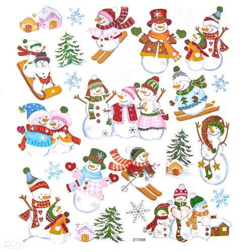 Naklejki WESOŁE BAŁWANKI 24 szt