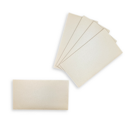 Koperta mini na bilecik 11,5 x 6 cm kremowa perłowa 1 szt.