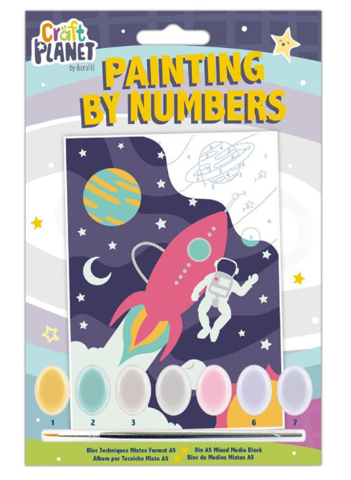 Zestaw do malowania po numerach - Kosmos