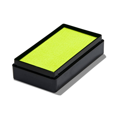 Global Colours farba do twarzy i ciała prostokątna 20g UV Neon Yellow
