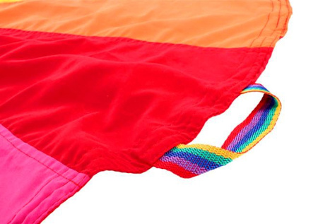 Profesjonalna Chusta Animacyjna AKSON 7 BARW- 1,2m - OUTLET - przesunięty nadruk