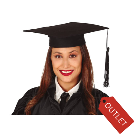 Czapka Absolwenta Studenta dla dorosłych - OUTLET - uszkodzona