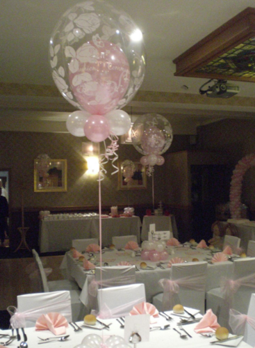 Kula transparentny Bubble Deco balon Qualatex 24''