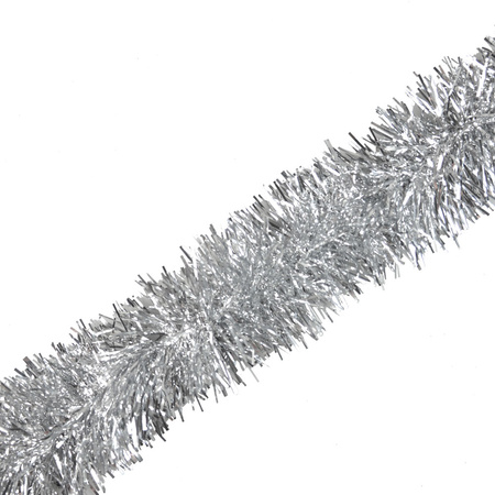 Łańcuch choinkowy srebrny 200 cm