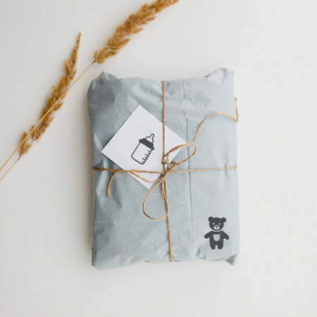 Pieczątka samotuszująca Little NIO - witaj na świecie